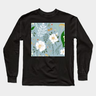 Garden florals and herbs Long Sleeve T-Shirt